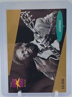 1991 Pro Set SuperStars MusiCards #14 B.B. King Card